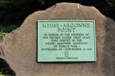 Meuse-Argonne Point Marker image. Click for full size.