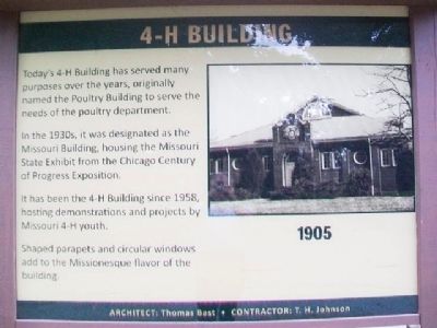 4-H Building Marker. Click for full size. 4-H Building Marker image. Click for full size.