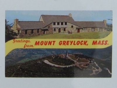 Bascom Lodge in a Postcard from the 1960s image. Click for full size.