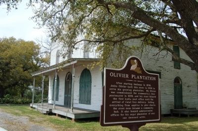 Olivier Plantation Marker and Plantation Store. image. Click for full size.