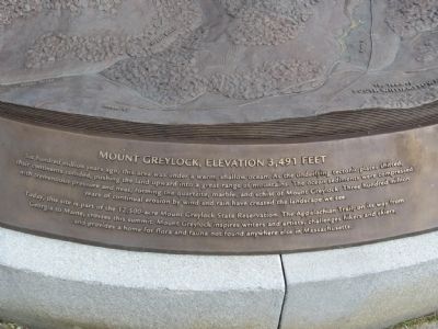 Mount Greylock, Elevation 3,491 Feet Marker. Click for full size. Mount Greylock, Elevation 3,491 Feet Marker image. Click for full size.