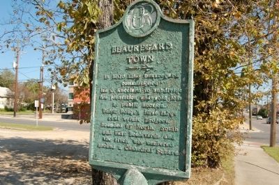 Beauregard Town Marker image. Click for full size.