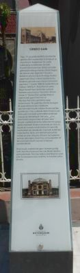 Sirkeci Terminal Marker. Click for full size. Sirkeci Terminal Marker image. Click for full size.