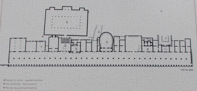 South Stoa Marker. Click for full size. South Stoa Marker image. Click for full size.
