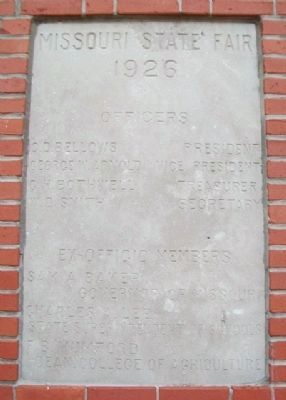 Holstein Barn Date Stone. Click for full size. Holstein Barn Date Stone image. Click for full size.