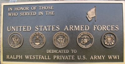 North Lewisburg, Ohio Veterans Memorial Marker. Click for full size. North Lewisburg, Ohio Veterans Memorial Marker image. Click for full size.