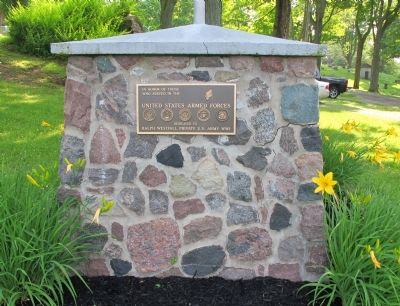 North Lewisburg, Ohio Veterans Memorial Marker image. Click for full size.