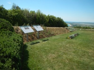 The Nek Cemetery Marker. Click for full size. The Nek Cemetery Marker image. Click for full size.