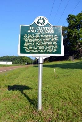 To Clinton and Jackson Marker image. Click for full size.