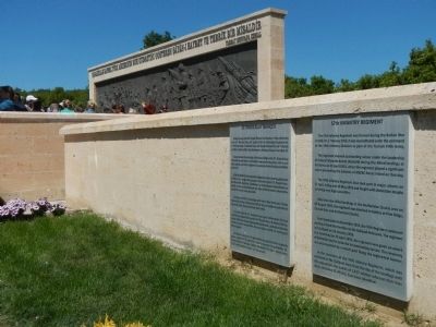 57th Infantry Regiment Marker. Click for full size. 57th Infantry Regiment Marker image. Click for full size.
