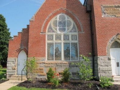 Universalist Church Marker. Click for full size. Universalist Church Marker image. Click for full size.