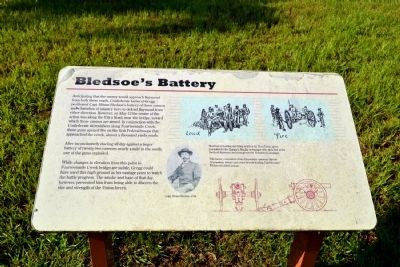 Bledsoe's Battery Marker image. Click for full size.