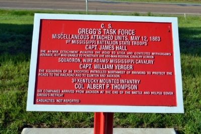 C.S. Gregg's Task Force Marker image. Click for full size.
