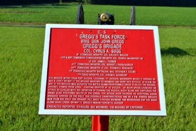 Gregg's Brigade Marker image. Click for full size.