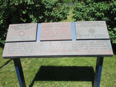 Related Plaques on the Walkway to the Ligthouse image. Click for full size.