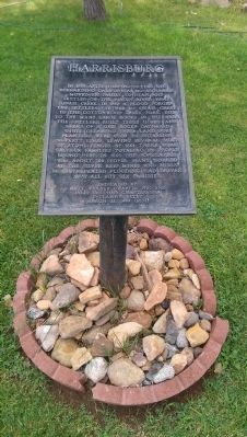 Harrisburg Marker. Click for full size. Harrisburg Marker image. Click for full size.