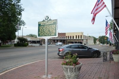 Mississippi Central R.R. Campaign Marker. Click for full size. Mississippi Central R.R. Campaign Marker image. Click for full size.