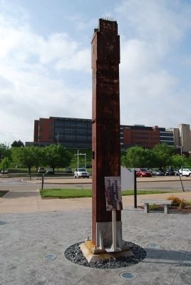 Erie 9-11 Memorial Column image. Click for full size.