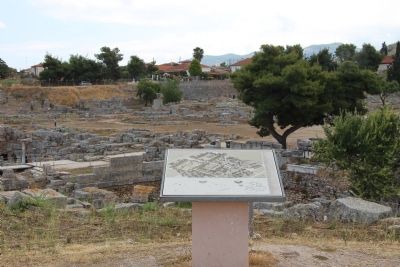 Archaeological Site of Ancient Corinth Marker image. Click for full size.