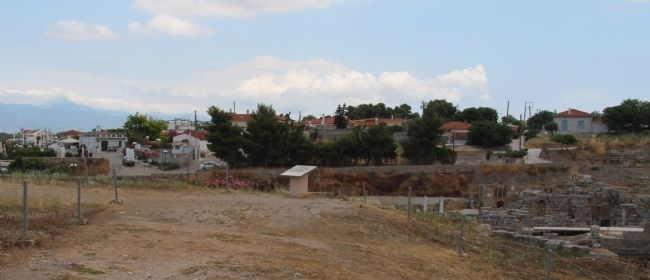 Archaeological Site of Ancient Corinth Marker image. Click for full size.