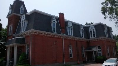 Farmington Masonic Temple and Farmington Township Hall - from the north image. Click for full size.