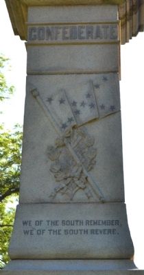Inscription on Front Side of Memorial image. Click for full size.