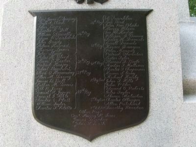 South Face Bronze Plaque image. Click for full size.