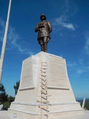 The Moment When Mustafa Kemal Was Granted to Our Nation (with his own words) Marker. Click for full size. The Moment When Mustafa Kemal Was Granted to Our Nation (with his own words) Marker image. Click for full size.