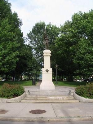 Pittsfield Soldiers Monument image. Click for full size.