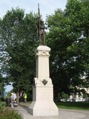 Pittsfield Soldiers Monument. Click for full size. Pittsfield Soldiers Monument image. Click for full size.
