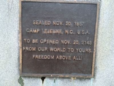 Battle of Tarawa Memorial Marker. Click for full size. Battle of Tarawa Memorial Marker image. Click for full size.