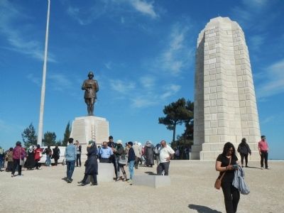 Chunuk Bair Marker. Click for full size. Chunuk Bair Marker image. Click for full size.
