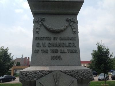 Civil War Soldier Monument at Chandler Park Marker image. Click for full size.