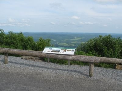 Adams Overlook: A Town Tied to the Mountain Marker image. Click for full size.