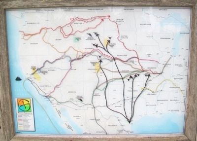 The Trail's End Project Trails Marker image. Click for full size.