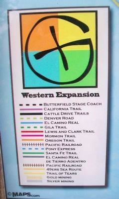 The Trail's End Project Trails Marker Key image. Click for full size.
