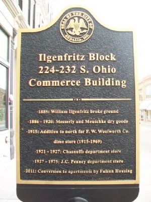 Ilgenfritz Block Marker. Click for full size. Ilgenfritz Block Marker image. Click for full size.