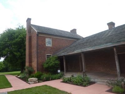 Rear view of the William Bowen House. Click for full size. Rear view of the William Bowen House image. Click for full size.