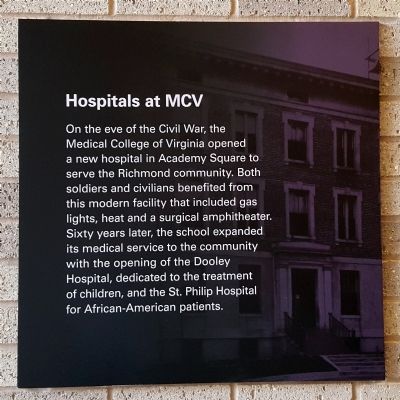 Hospitals at MCV Marker. Click for full size. Hospitals at MCV Marker image. Click for full size.