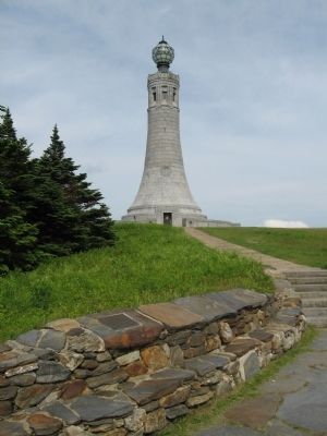 The Mount Greylock Summit Marker. Click for full size. The Mount Greylock Summit Marker image. Click for full size.