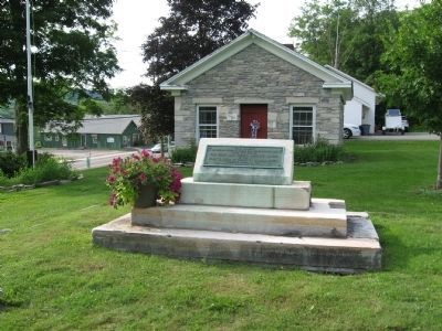 The First and Second Meeting Houses of Lanesborough Marker image. Click for full size.