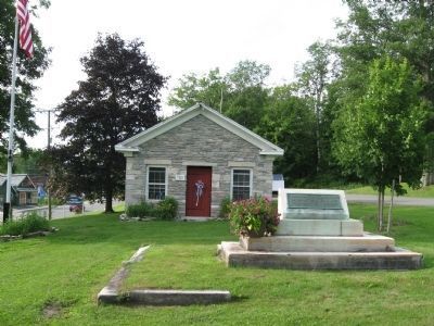 The First and Second Meeting Houses of Lanesborough Marker image. Click for full size.