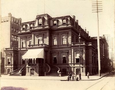 Union League of Philadelphia ~ Late 1800's image. Click for full size.