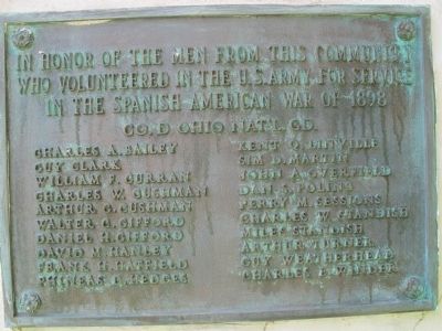 Woodstock Veterans Memorial Marker. Click for full size. Woodstock Veterans Memorial Marker image. Click for full size.