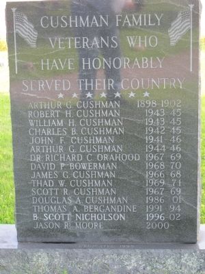 Woodstock Veterans Memorial Marker image. Click for full size.