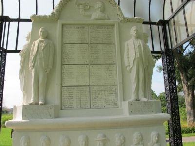 Woodstock Veterans Memorial Marker. Click for full size. Woodstock Veterans Memorial Marker image. Click for full size.