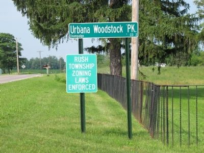 Woodstock Veterans Memorial Marker. Click for full size. Woodstock Veterans Memorial Marker image. Click for full size.