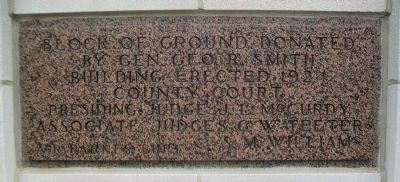 Pettis County Courthouse Marker. Click for full size. Pettis County Courthouse Marker image. Click for full size.