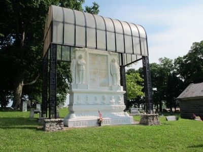 The Cushman Monument image. Click for full size.