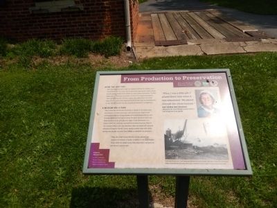 From Production to Preservation Marker. Click for full size. From Production to Preservation Marker image. Click for full size.